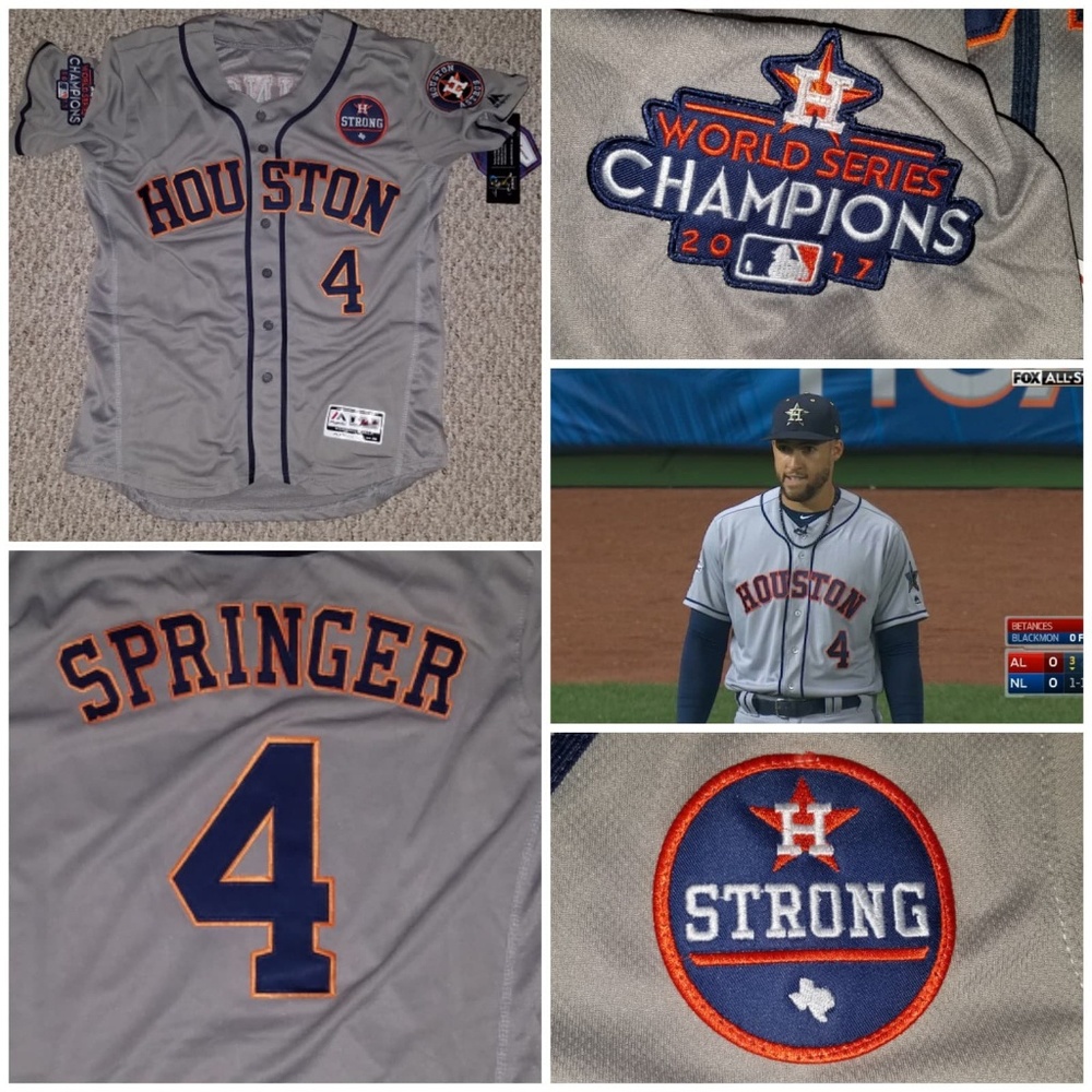 Houston Astros Springer Championship Jersey